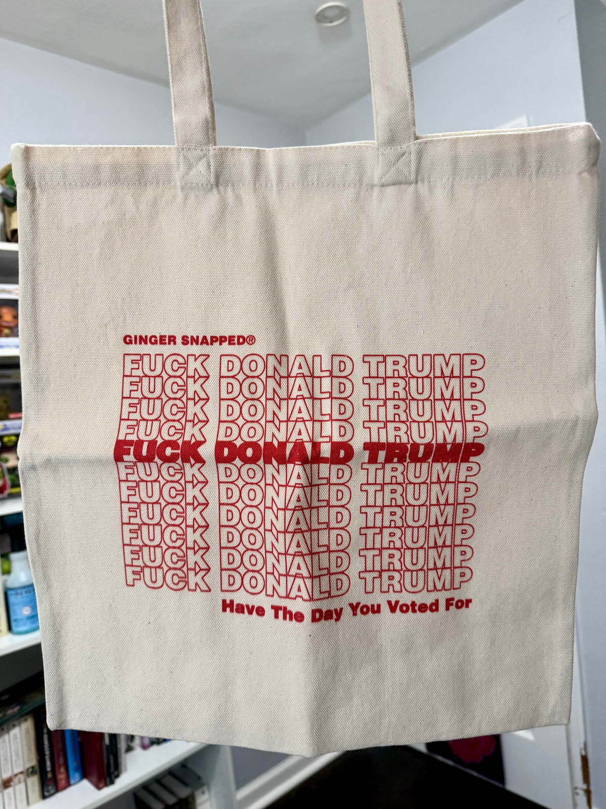 PRIDE 🌈 | "Have The Day You Voted For" Cotton Canvas Tote Bag