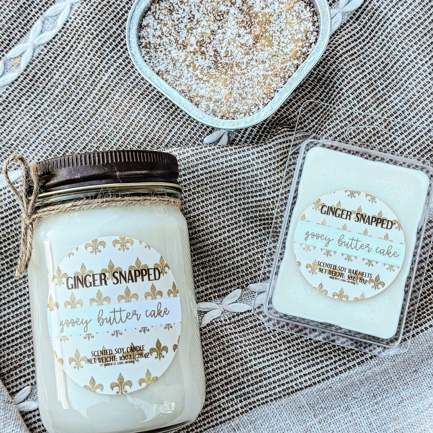 THE DESSERT BAR | Sweet Treat-Inspired Soy Candles