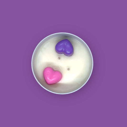 VALENTINES 2026 | "Two Hearts Become One" Soy Candles 🩷💜❤️