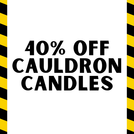 STUDIO CLEARANCE SALE | Witches' Brew Cauldron Candles 🔮