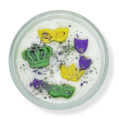 MARDI GRAS 💜💛💚 | King Cake Scented Soy Candle