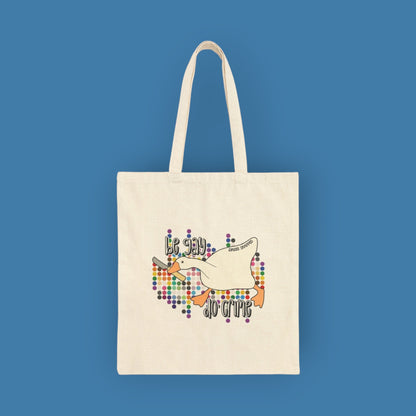 PRIDE 🌈 | “Be Gay, Do Crime” Cotton Canvas Tote Bag
