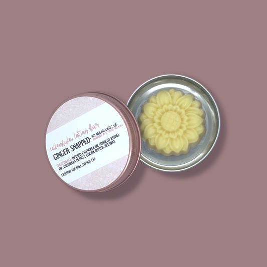 FOR BATH AND BODY | Calendula Lotion Bars