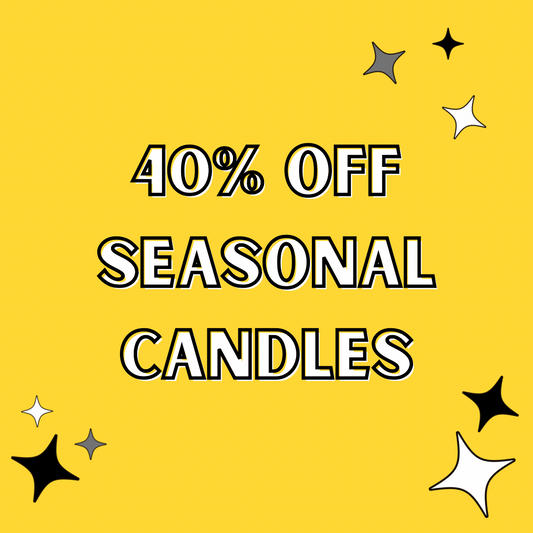 STUDIO CLEARANCE SALE | Seasonal Soy Wax Candles