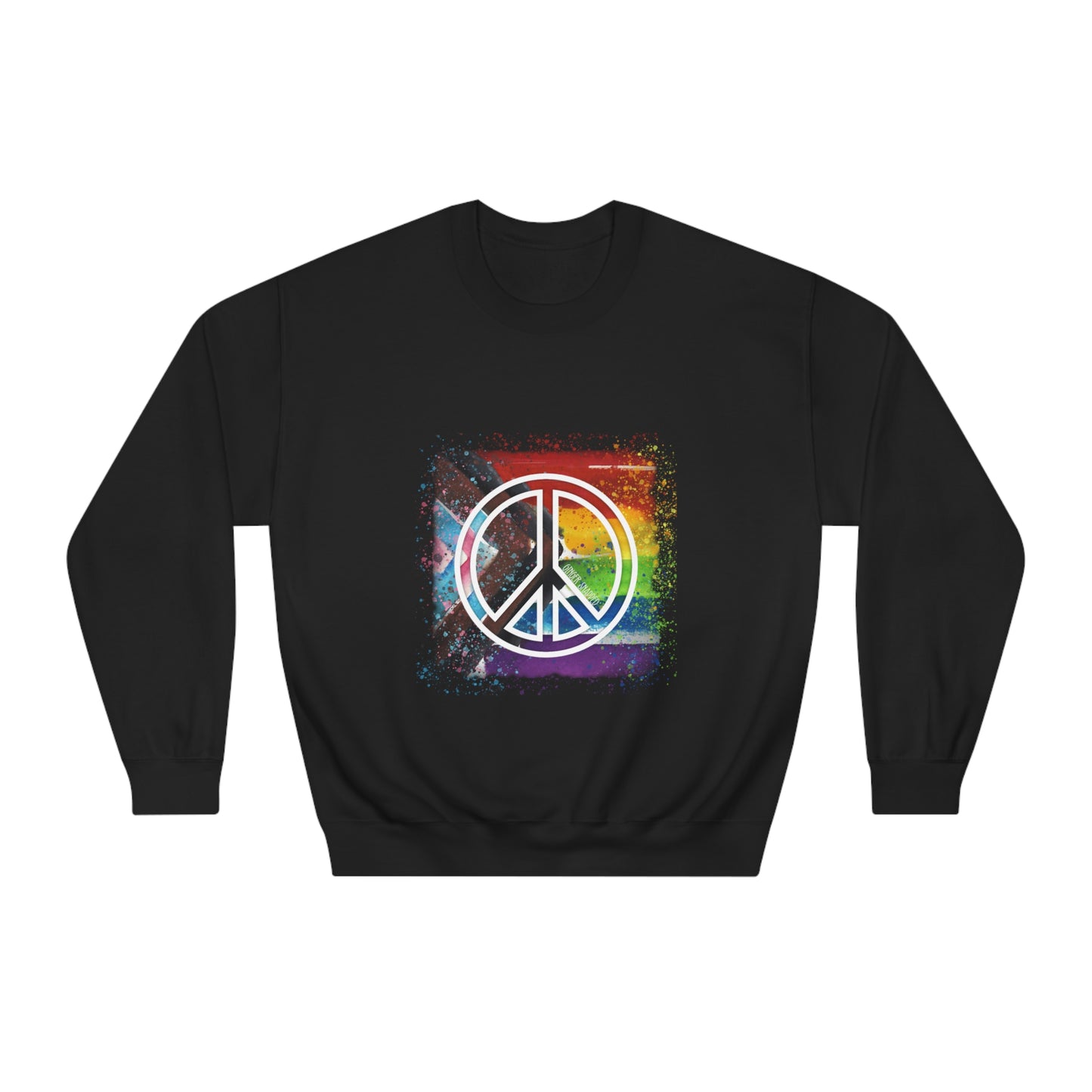 PRIDE 2023 🌈 COLLECTION | “Peace, Pride & Progress” Crewneck Sweatshirt