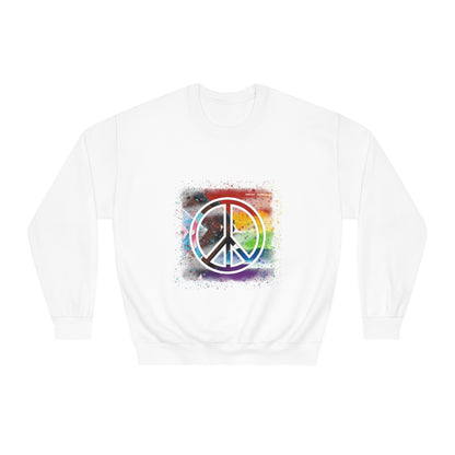 PRIDE 🌈 COLLECTION | “Peace, Pride & Progress” Crewneck Sweatshirt